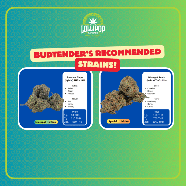 BKK Oct 10 Friday Recommend Strains  (1)
